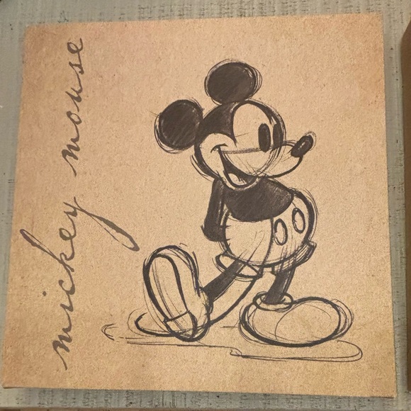 Mickey and Minnie Mouse Sketch Art - Picture 2 of 4